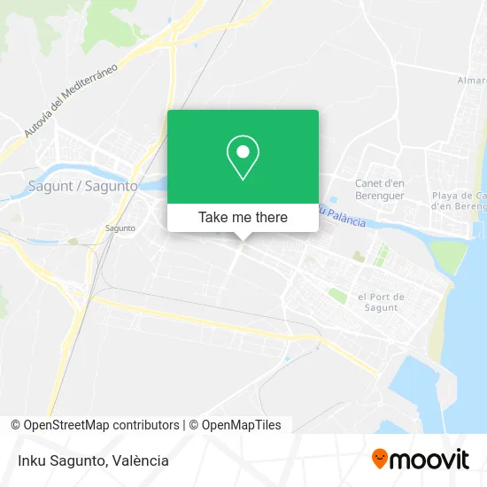 Inku Sagunto map