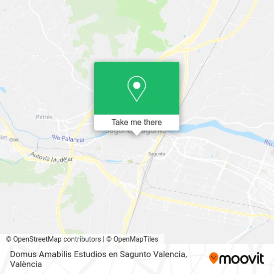 Domus Amabilis Estudios en Sagunto Valencia map
