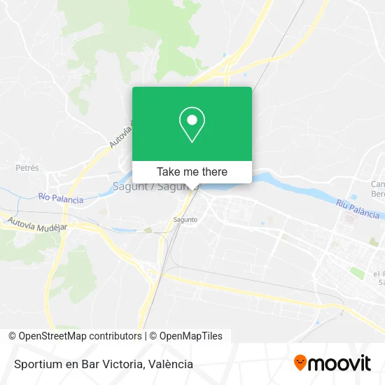 Sportium en Bar Victoria map