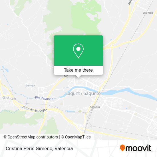 Cristina Peris Gimeno map
