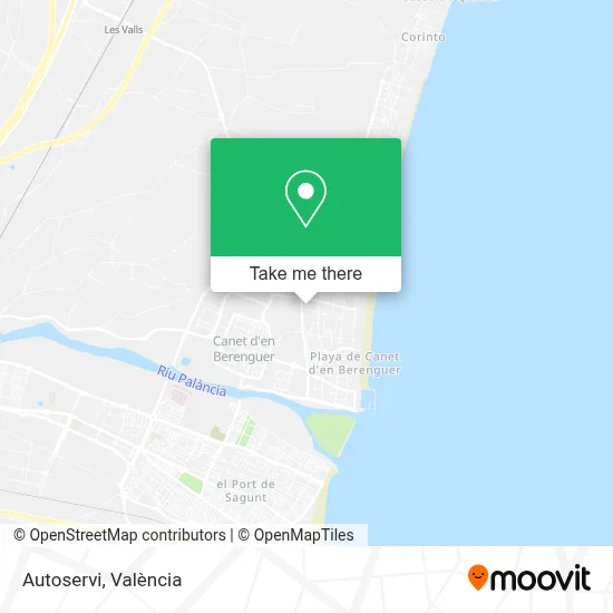 Autoservi map