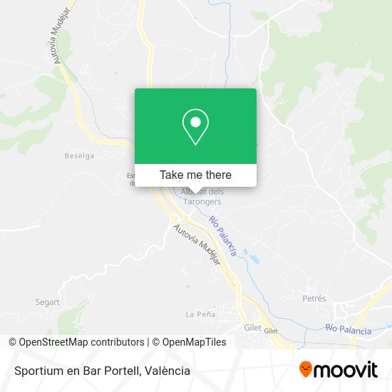 Sportium en Bar Portell map