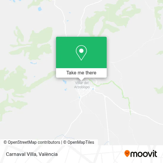 Carnaval Villa map