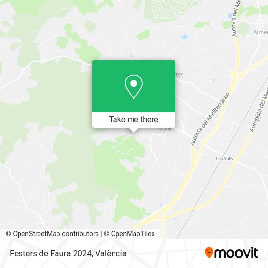Festers de Faura 2024 map