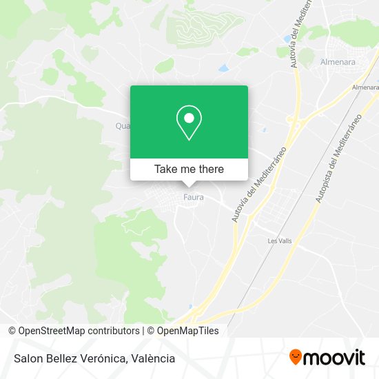 Salon Bellez Verónica map