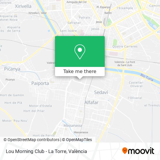 Lou Morning Club - La Torre map