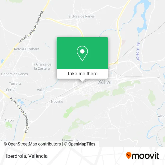 Iberdrola map