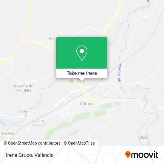 Irene Grupo map