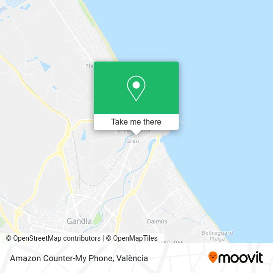 Amazon Counter-My Phone map