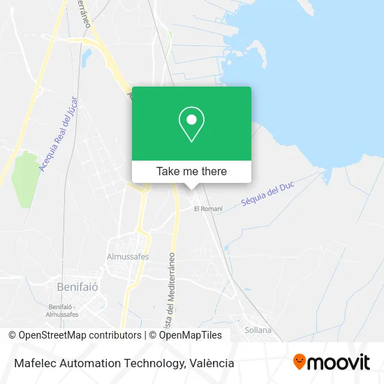 Mafelec Automation Technology map