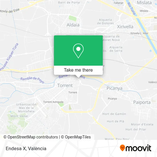Endesa X map
