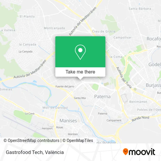 Gastrofood Tech map