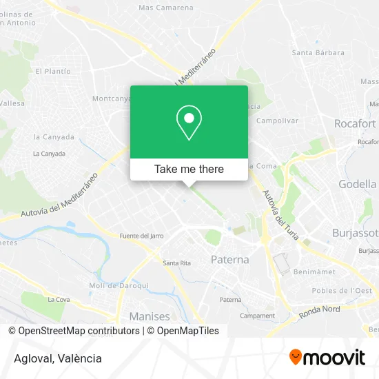 Agloval map