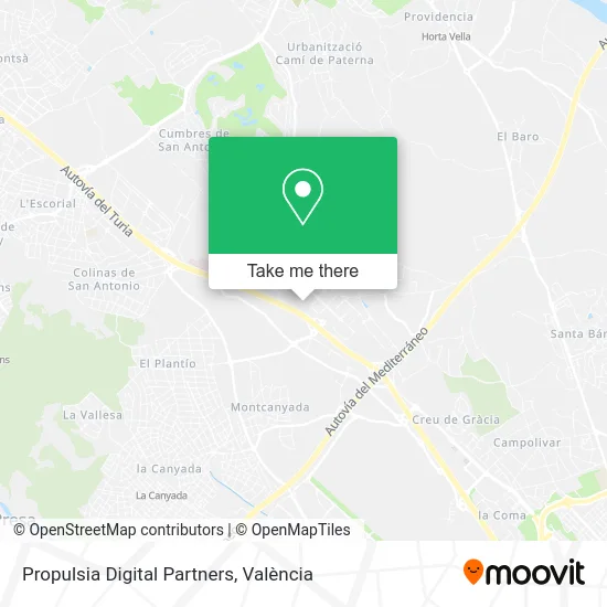 Propulsia Digital Partners map