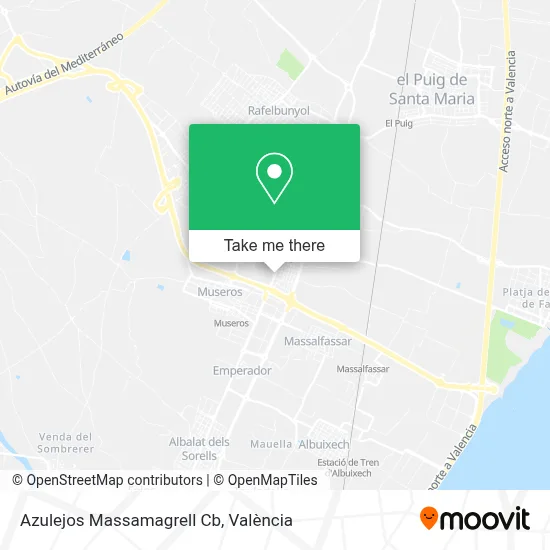 Azulejos Massamagrell Cb map