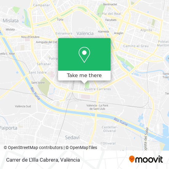 Carrer de L'Illa Cabrera map