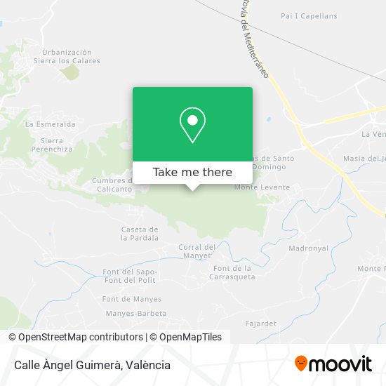 Calle Àngel Guimerà map