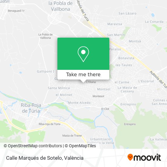 Calle Marqués de Sotelo map