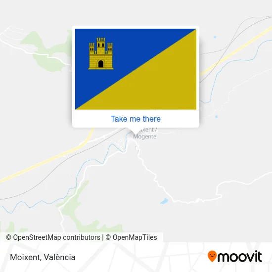 Moixent map