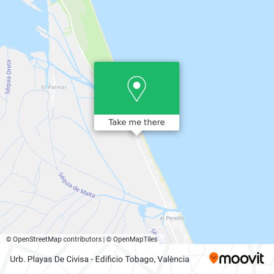 Urb. Playas De Civisa - Edificio Tobago map