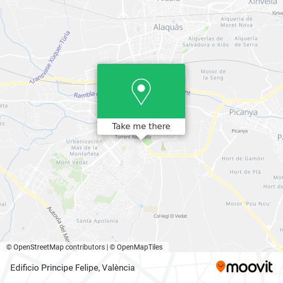 Edificio Principe Felipe map