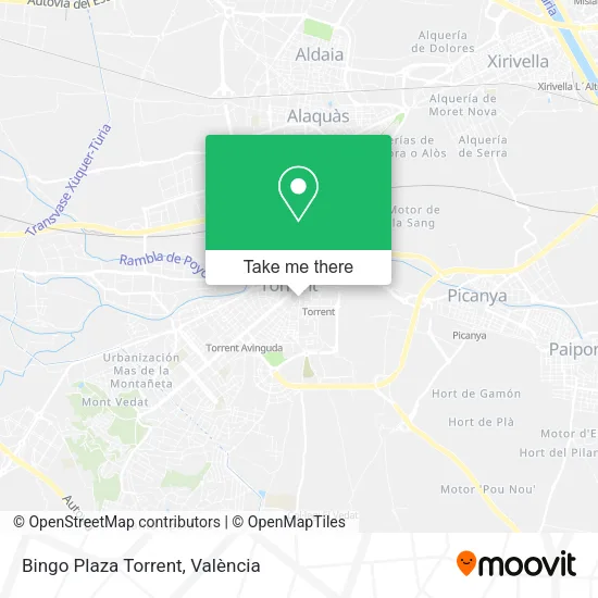 Bingo Plaza Torrent map