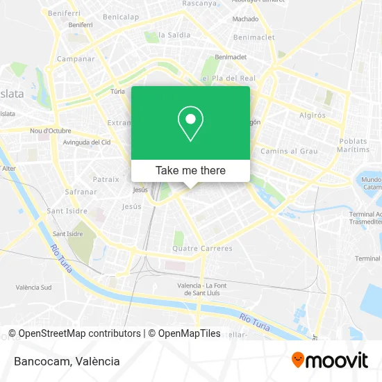 Bancocam map
