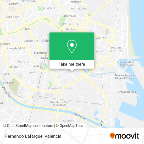 Fernando Lafargue map