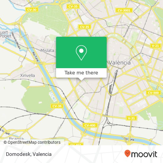 Domodesk map