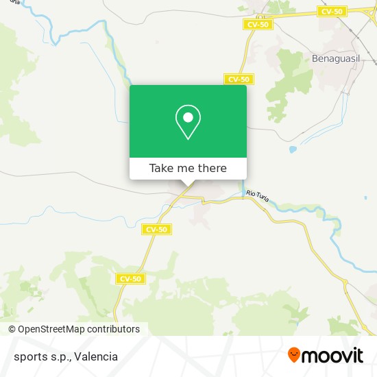 sports s.p. map