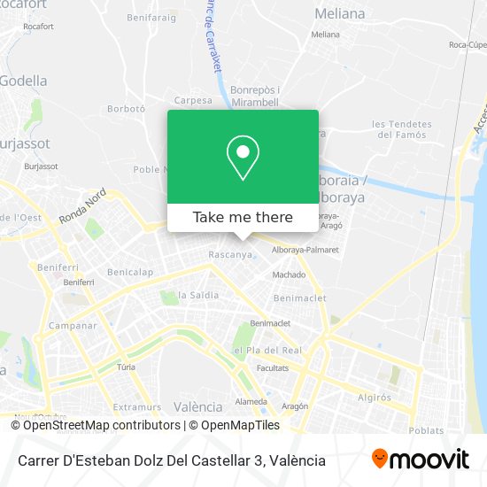 mapa Carrer D'Esteban Dolz Del Castellar 3