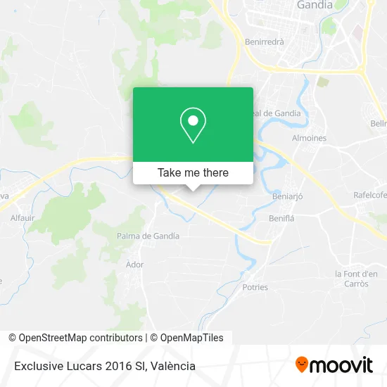 mapa Exclusive Lucars 2016 Sl