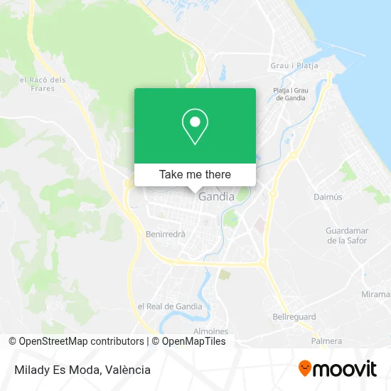 Milady Es Moda map