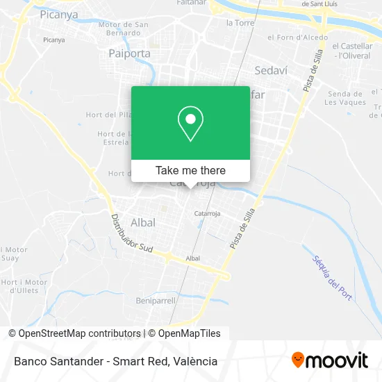 Banco Santander - Smart Red map