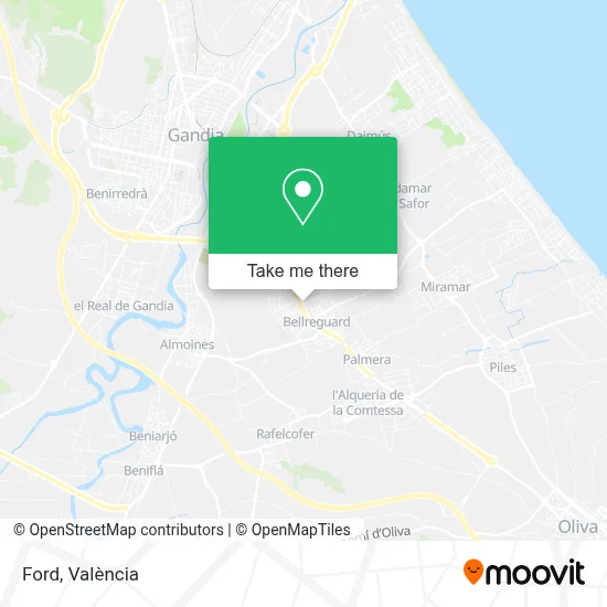 Ford map