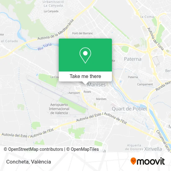 Concheta map
