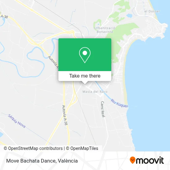 Move Bachata Dance map