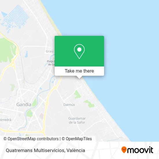 Quatremans Multiservicios map