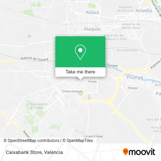 Caixabank Store map