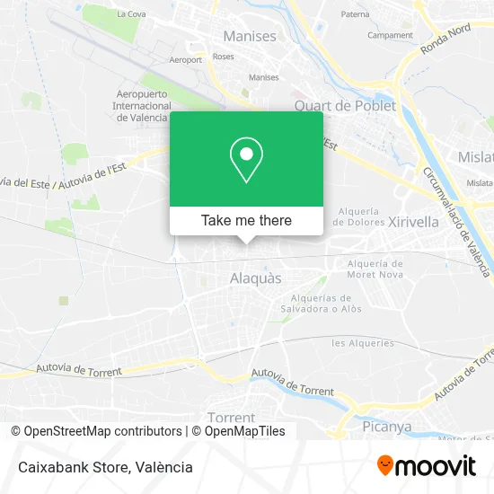 Caixabank Store map