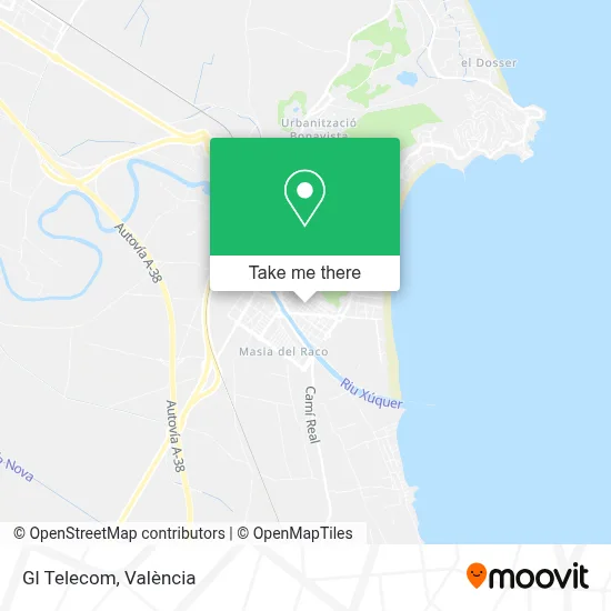 Gl Telecom map