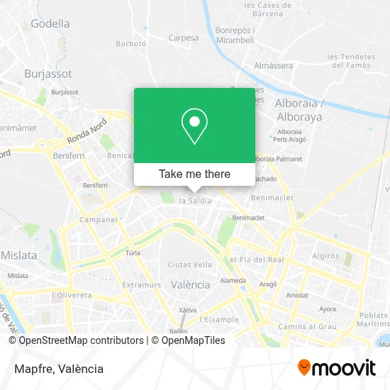 Mapfre map