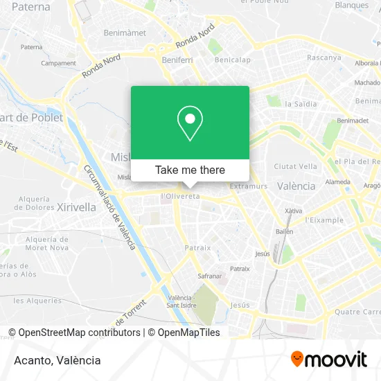 Acanto map