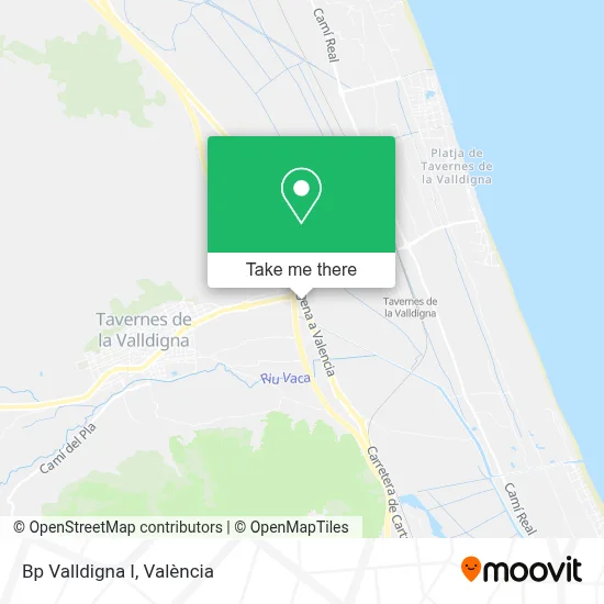 Bp Valldigna I map