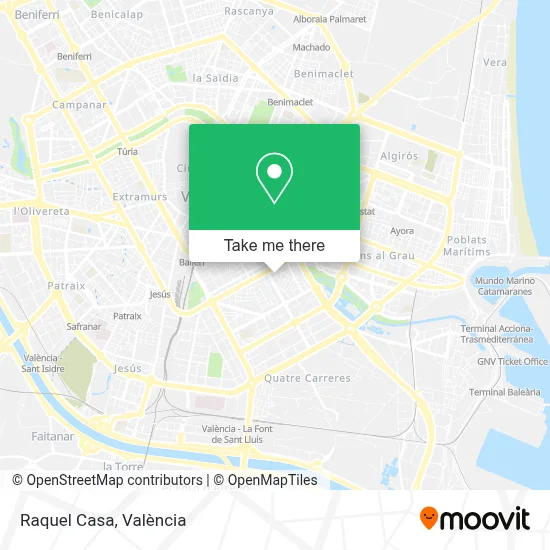 Raquel Casa map