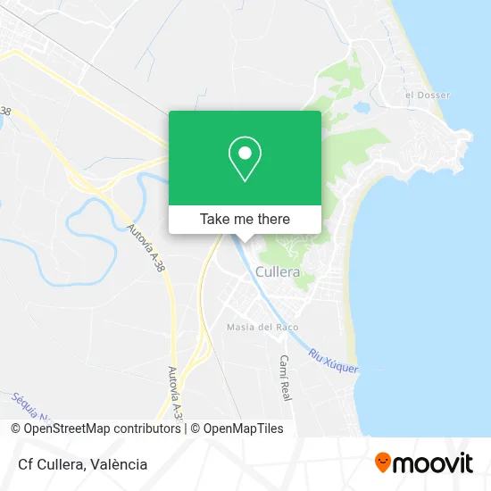 Cf Cullera map