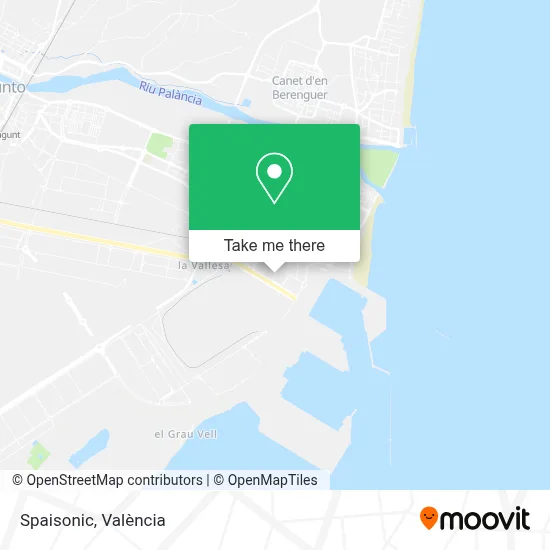 Spaisonic map