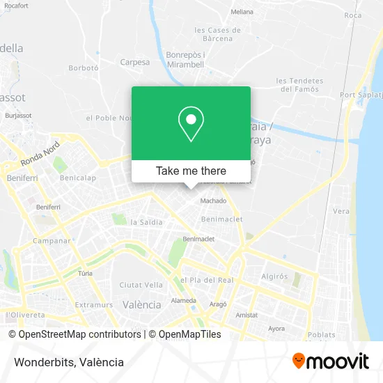 Wonderbits map