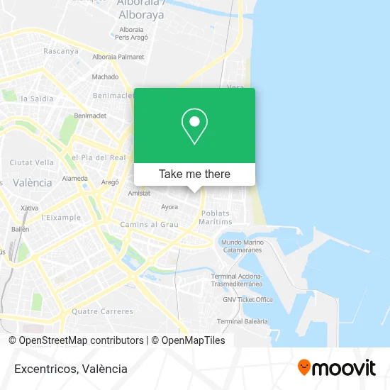 Excentricos map
