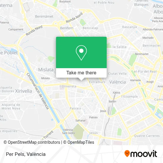 Per Pels map